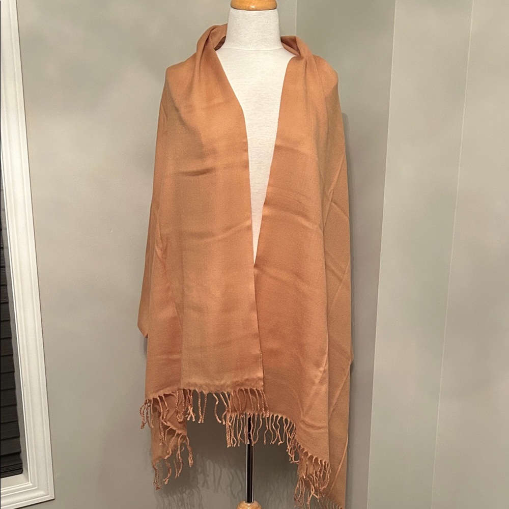 Elegant Tan Shawl